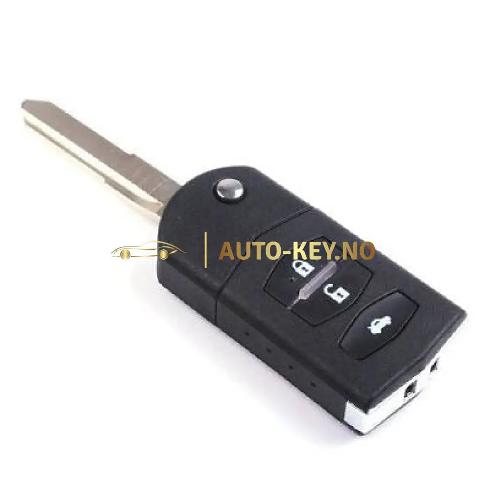 Mazda 2 Button Flip Remote Key - battery holder model 1 Key Case – Auto ...