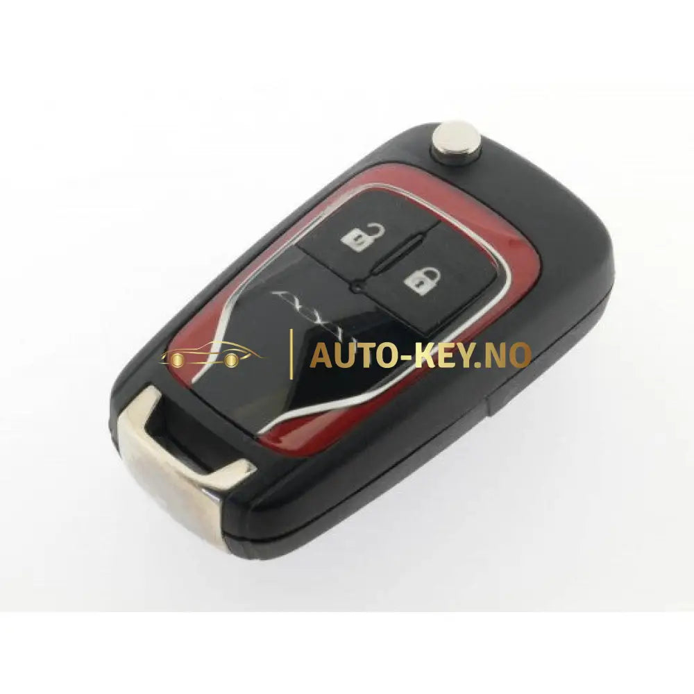 Coque de clé télécommande à 2 bouton Pour Opel-Vauxhall Mokka Adam