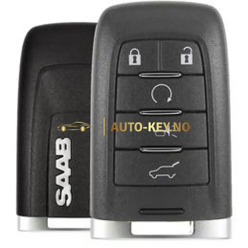 Saab 5 Buttons Smart Remote Key - 433 Mhz - after market product – Auto ...