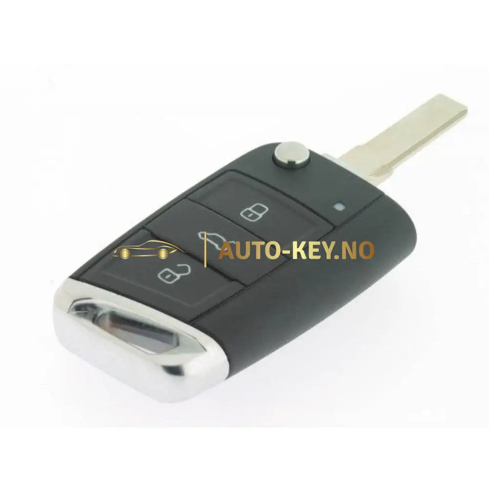 Seat 3 Button Flip Remote Key - key blade HU66 - Type B Key Case – Auto ...